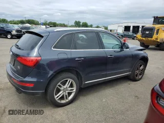 2017 Audi Q5 Premium Plus with VIN WA1L2AFP4HA015618, listed as a Copart auction lot 62494185 with 88,751 mi miles and Salvage title. Bid and sale history available at DreamBid. Image 3.