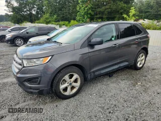 2015 Ford Edge SE with VIN 2FMTK3G85FBB63721, listed as a Copart auction lot 61476615 with 145,026 mi miles and Salvage title. Bid and sale history available at DreamBid. Image 1.
