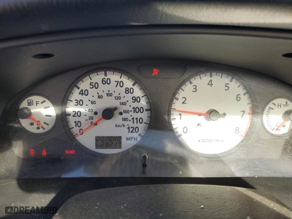2001 Nissan Pathfinder LE with VIN JN8DR07X51W502046, listed as a Copart auction lot 42756345 with 202,088 mi miles and Salvage Title. Bid and sale history available at carsss.com. Image 9.