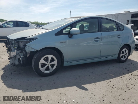 2012 Toyota Prius One with VIN JTDKN3DU3C5477358, listed as a Copart auction lot 54340335 with 166,432 mi miles and Salvage Title. Bid and sale history available at DreamBid. Image 1.