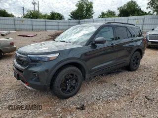 2023 Ford Explorer Timberline z VIN 1FMSK8JH2PGA46447, wystawiony jako Copart lot #55526115 z przebiegiem 50 957 mil mil oraz Szkody całkowita. Historia ofert i sprzedaży dostępna na DreamBid. Obrazek 1.