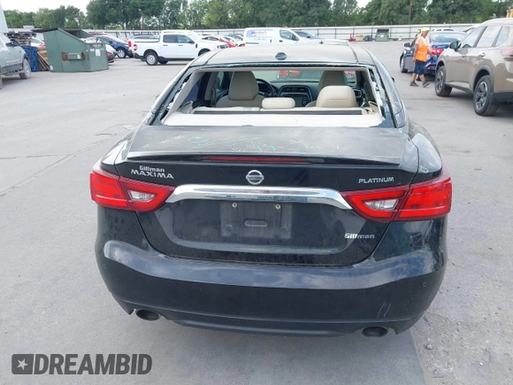 2017 Nissan Maxima SR z VIN 1N4AA6AP1HC405669, wystawiony jako IAAI lot #42157811 z przebiegiem 103 127 mil mil oraz . Historia ofert i sprzedaży dostępna na DreamBid. Obrazek 16.
