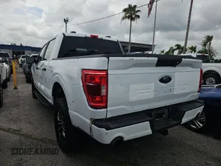 2022 Ford F-150 XL with VIN 1FTEW1E80NFA62236, listed as a IAAI auction lot 42730158 with 91,058 mi miles and . Bid and sale history available at DreamBid. Image 4.