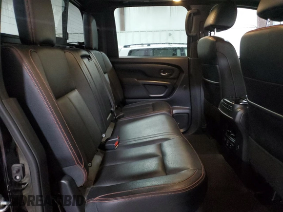 2021 Nissan Titan SV with VIN 1N6AA1ED7MN530751, listed as a Copart auction lot 62183225 with 63,430 mi miles and Salvage title. Bid and sale history available at DreamBid. Image 10.