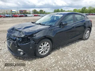 2015 Mazda 3 i Touring with VIN 3MZBM1L76FM208057, listed as a Copart auction lot 56818335 with 112,457 mi miles and Salvage title. Bid and sale history available at DreamBid. Image 1.