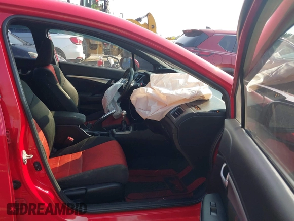 2014 Honda Civic Si with VIN 2HGFB6E55EH705800, listed as a IAAI auction lot 42470494 with 129,067 mi miles and . Bid and sale history available at DreamBid. Image 5.