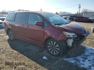 2018 Toyota Sienna XLE with VIN 5TDDZ3DC5JS190227, listed as a Copart auction lot 88759005 with 102,442 mi miles and Salvage Title. Bid and sale history available at carsss.com. Image 4.