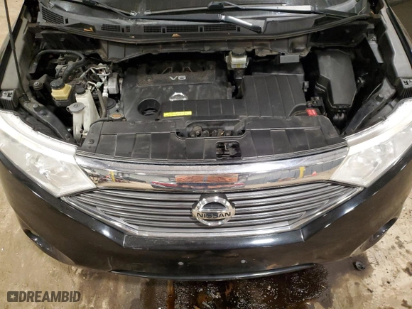 2015 Nissan Quest S with VIN JN8AE2KP4F9134000, listed as a Copart auction lot 42636974 with 121,106 mi miles. Bid and sale history available at carsss.com. Image 12.