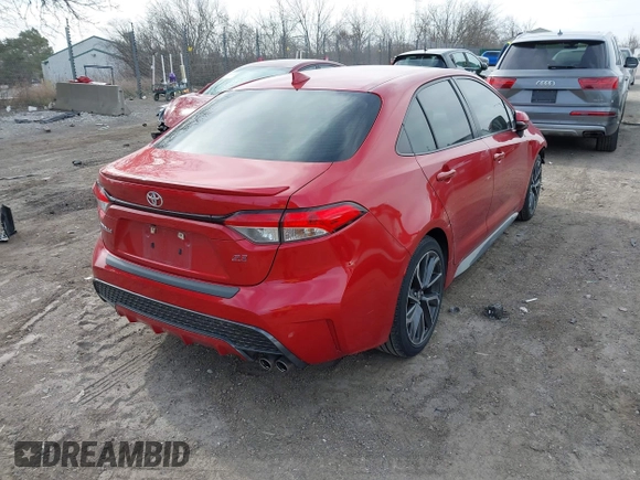 2020 Toyota Corolla SE with VIN JTDP4RCE1LJ021517, listed as a IAAI auction lot 42030107 with 89,714 mi miles and . Bid and sale history available at DreamBid. Image 4.