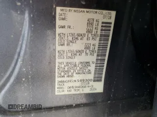2018 Nissan Titan XD SV with VIN 1N6BA1F45JN549300, listed as a Copart auction lot 75013764 with 109,537 mi miles and Salvage Title. Bid and sale history available at carsss.com. Image 14.