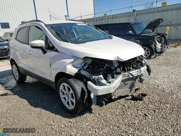 2020 Ford EcoSport SE with VIN MAJ3S2GE8LC377575, listed as a Copart auction lot 46604815 with 35,400 mi miles and Salvage Title. Bid and sale history available at carsss.com. Image 13.