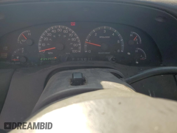 2002 Ford F-150 XL with VIN 1FTRX17WX2NA81744, listed as a Copart auction lot 47966605 with 234,355 mi miles and Salvage Title. Bid and sale history available at carsss.com. Image 9.