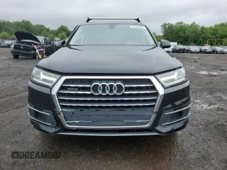 2019 Audi Q7 Premium with VIN WA1AHAF75KD024615, listed as a Copart auction lot 61334565 with 56,833 mi miles and Salvage title. Bid and sale history available at DreamBid. Image 5.