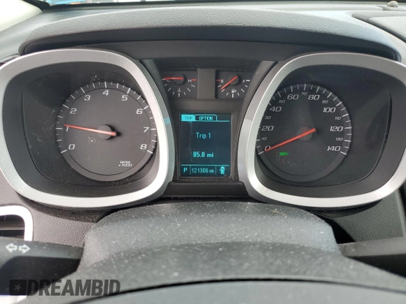 2017 Chevrolet Equinox Premier with VIN 2GNFLGE36H6106931, listed as a Copart auction lot 46867175 with 121,306 mi miles and Salvage Title. Bid and sale history available at carsss.com. Image 9.