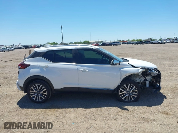 2024 Nissan Kicks SV z VIN 3N1CP5CV0RL482954, wystawiony jako IAAI lot #41978519 z przebiegiem 13 816 mil mil oraz . Historia ofert i sprzedaży dostępna na DreamBid. Obrazek 14.