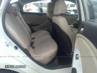 2016 Hyundai Accent SE with VIN KMHCT4AE3GU137129, listed as a IAAI auction lot 41695820 with 43,367 mi miles and . Bid and sale history available at DreamBid. Image 8.