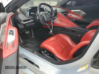 2021 Chevrolet Corvette 2LT with VIN 1G1YB2D46M5122224, listed as a Copart auction lot 64782884 with 48,018 mi miles and Salvage Title. Bid and sale history available at carsss.com. Image 8.