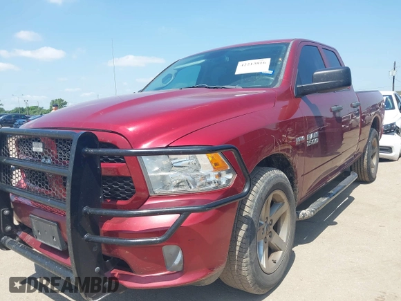 2014 Ram 1500 Tradesman with VIN 1C6RR6FT4ES128620, listed as a IAAI auction lot 42213816 with 148,434 mi miles and . Bid and sale history available at DreamBid. Image 17.