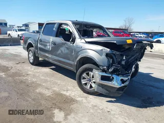 2018 Ford F-150 XL with VIN 1FTEW1EB7JKD37579, listed as a IAAI auction lot 41577184 with 116,318 mi miles. Bid and sale history available at carsss.com. Image 1.