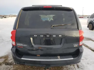 2017 Dodge Grand Caravan Crew Plus with VIN 2C4RDGDG9HR675147, listed as a Copart auction lot 41707575 with 142,644 mi miles and Salvage Title. Bid and sale history available at DreamBid. Image 6.
