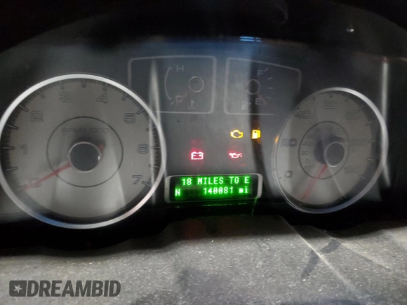 2009 Ford Taurus Limited with VIN 1FAHP25W69G125831, listed as a Copart auction lot 85594764 with 140,081 mi miles and Salvage Title. Bid and sale history available at carsss.com. Image 9.