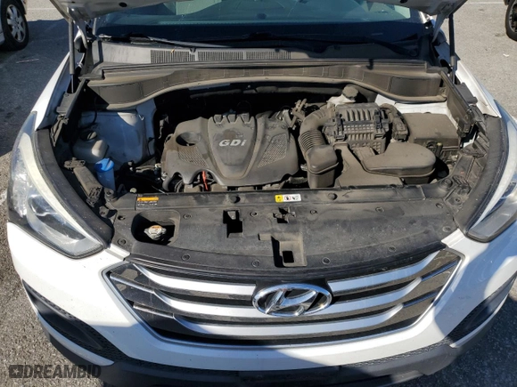 2015 Hyundai Santa Fe Sport with VIN 5XYZT3LB5FG299548, listed as a Copart auction lot 46160695 with 94,491 mi miles and Salvage Title. Bid and sale history available at carsss.com. Image 11.