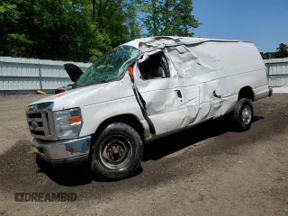 2013 Ford Econoline Cargo Commercial with VIN 1FTSS3EL7DDA41425, listed as a Copart auction lot 59045965 with Not provided miles and Salvage title. Bid and sale history available at DreamBid. Image 1.