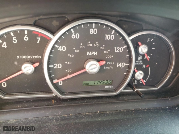 2005 Mitsubishi Galant ES with VIN 4A3AB36F65E061274, listed as a Copart auction lot 74226314 with 114536 miles and Salvage Title. Bid and sale history available at carsss.com. Image 9.