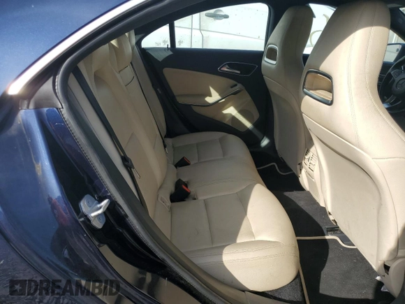 2018 Mercedes-Benz CLA 250 with VIN WDDSJ4GB7JN585206, listed as a Copart auction lot 81092953 with 65,553 mi miles and . Bid and sale history available at DreamBid. Image 10.