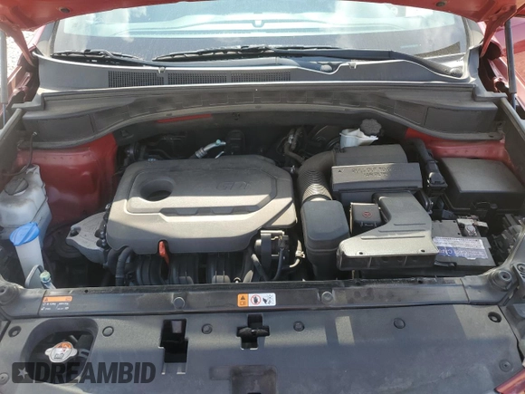 2017 Hyundai Santa Fe 2.4L with VIN 5XYZU3LB6HG415081, listed as a Copart auction lot 57816905 with 96,273 mi miles and Salvage title. Bid and sale history available at DreamBid. Image 12.