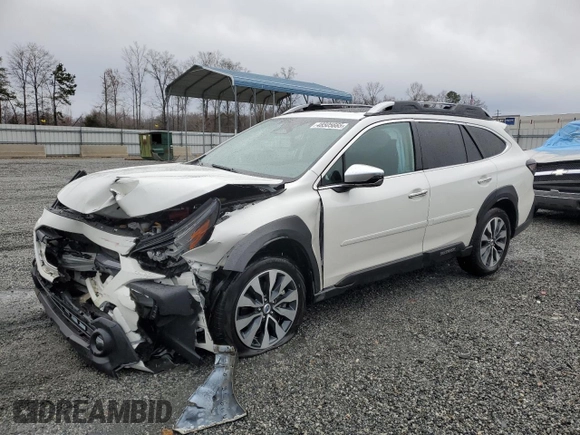 2023 Subaru Outback Touring with VIN 4S4BTAPCXP3135223, listed as a Copart auction lot 48505665 with 37,108 mi miles and Salvage title. Bid and sale history available at DreamBid. Image 1.