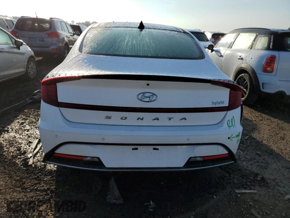 2023 Hyundai Sonata Hybrid Limited with VIN KMHL54JJ2PA057765, listed as a Copart auction lot 63845553 with 6,549 mi miles. Bid and sale history available at carsss.com. Image 6.
