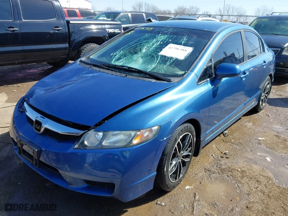 2011 Honda Civic Sdn LX with VIN 19XFA1F53BE045511, listed as a IAAI auction lot 41796388 with 120,147 mi miles. Bid and sale history available at carsss.com. Image 17.