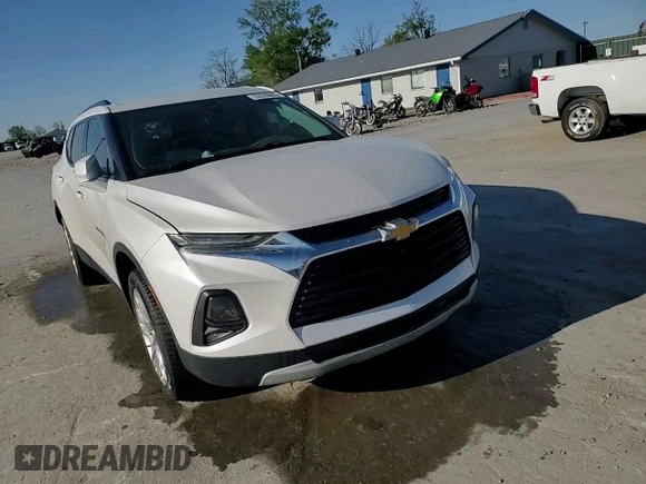 2020 Chevrolet Blazer LT with VIN 3GNKBDRS7LS659518, listed as a Copart auction lot 53249805 with 122,883 mi miles and Salvage title. Bid and sale history available at DreamBid. Image 12.