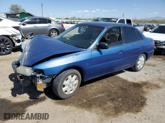 2001 Mitsubishi Mirage ES z VIN JA3AY26C11U002651, wystawiony jako Copart lot #55161755 z przebiegiem 209 883 mil mil oraz Szkoda całkowita • Salvage title. Historia ofert i sprzedaży dostępna na DreamBid. Obrazek 1.