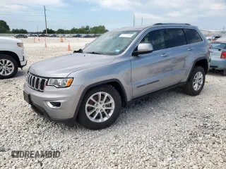2021 Jeep Grand Cherokee Laredo X with VIN 1C4RJEAG2MC681229, listed as a Copart auction lot 57771765 with 110,671 mi miles and Salvage title. Bid and sale history available at DreamBid. Image 1.