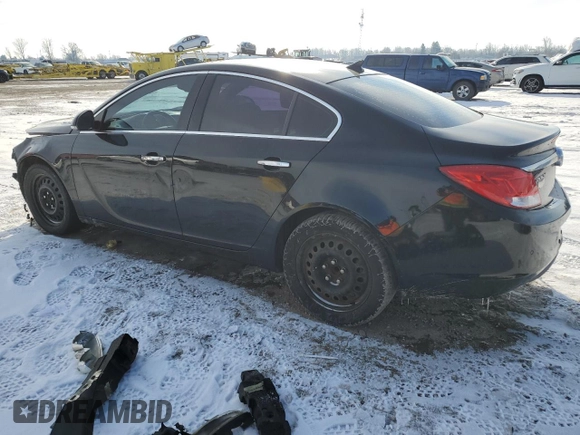 2013 Buick Regal with VIN 2G4GR5ER0D9121580, listed as a Copart auction lot 46574995 with 159,907 mi miles and Salvage Title. Bid and sale history available at carsss.com. Image 2.