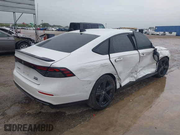 2023 Honda Accord Sport-L with VIN 1HGCY2F70PA054054, listed as a IAAI auction lot 42181226 with 34,539 mi miles and . Bid and sale history available at DreamBid. Image 4.