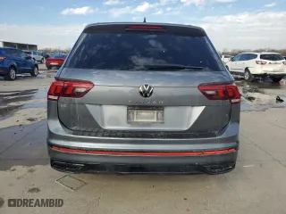 2022 Volkswagen Tiguan SE R-Line Black with VIN 3VVCB7AX1NM173057, listed as a Copart auction lot 42494035 with 36,168 mi miles and Salvage Title. Bid and sale history available at carsss.com. Image 6.