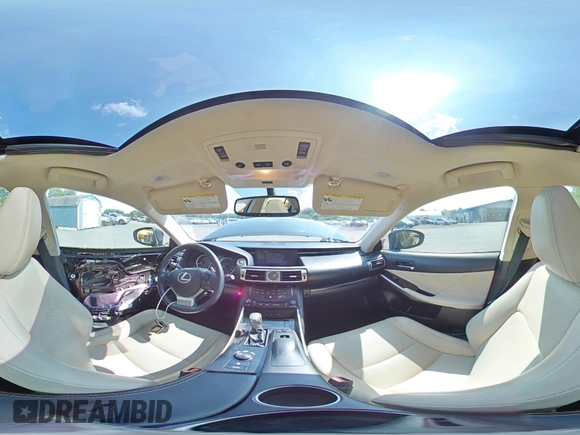 2014 Lexus IS 250 with VIN JTHCF1D25E5003949, listed as a Copart auction lot 58034355 with 132,647 mi miles and Salvage title. Bid and sale history available at DreamBid. Image 15.