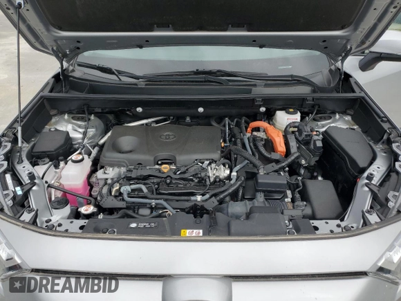 2022 Toyota RAV4 Hybrid XLE Premium with VIN 2T3B6RFV5NW034498, listed as a Copart auction lot 62395105 with 10,590 mi miles and Clean title. Bid and sale history available at DreamBid. Image 12.