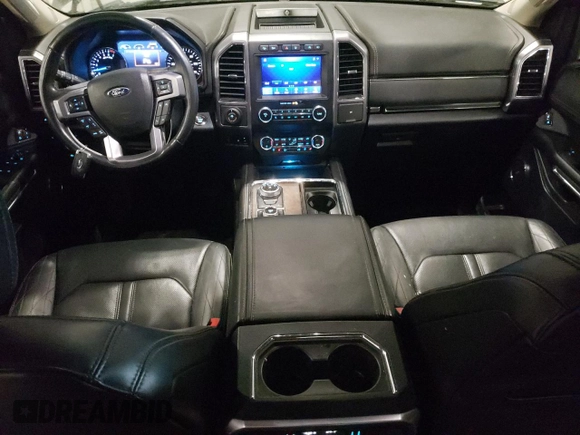2020 Ford Expedition Platinum with VIN 1FMJU1MT9LEA37876, listed as a Copart auction lot 52754775 with 80,472 mi miles and Salvage title. Bid and sale history available at DreamBid. Image 8.