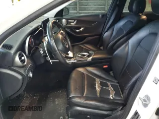 2015 Mercedes-Benz C 300 Luxury with VIN 55SWF4KB0FU082559, listed as a Copart auction lot 52482625 with 202,327 mi miles and Salvage Title. Bid and sale history available at DreamBid. Image 7.