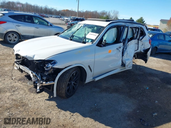 2020 BMW X3 M40i with VIN 5UXTY9C07LL304627, listed as a IAAI auction lot 40809468 with 35,097 mi miles and . Bid and sale history available at DreamBid. Image 17.