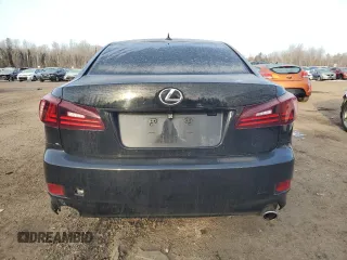 2011 Lexus IS 250 with VIN JTHCF5C22B5048223, listed as a Copart auction lot 48375665 with 195,307 mi miles and Clean Title. Bid and sale history available at carsss.com. Image 6.