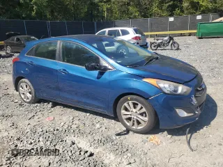 2014 Hyundai Elantra GT with VIN KMHD35LH4EU215285, listed as a Copart auction lot 69930014 with 0 mi miles and Salvage Title. Bid and sale history available at carsss.com. Image 4.