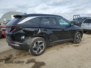 2023 Hyundai Tucson SEL with VIN 5NMJF3AE8PH237022, listed as a Copart auction lot 42129795 with 23,317 mi miles and Salvage Title. Bid and sale history available at carsss.com. Image 3.