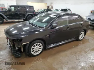2012 Mitsubishi Lancer SE with VIN JA32V2FW9CU013116, listed as a Copart auction lot 47572205 with 78,275 mi miles and Clean Title. Bid and sale history available at carsss.com. Image 1.