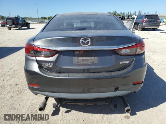 2014 Mazda 6 i Sport with VIN JM1GJ1U63E1125737, listed as a Copart auction lot 48692865 with 106,518 mi miles and Salvage Title. Bid and sale history available at DreamBid. Image 6.