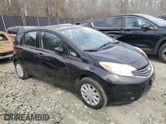 2015 Nissan Note SV with VIN 3N1CE2CP7FL424616, listed as a Copart auction lot 44236375 with 66,932 mi miles and Salvage Title. Bid and sale history available at DreamBid. Image 4.
